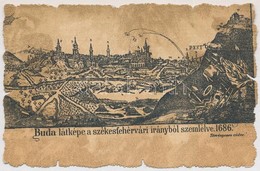 ** T2/T3 Budapest, Buda Látképe A Székesfehérvári Irányból Szemlélve 1686 - Ohne Zuordnung
