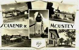 40    Landes  Moustey   Entrée Du Bourg     Multivues   Cpsm - Autres & Non Classés