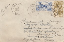 LETTRE.  TOGO 1950. POUR LA FRANCE. - Lettres & Documents