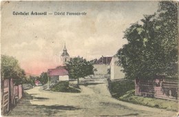 T2/T3 1918 Árkos, Sepsiárkos, Arcus; Dávid Ferenc Tér, Templom / Square, Church (EK) - Ohne Zuordnung