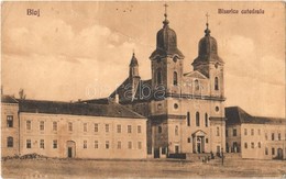 * T3 1941 Balázsfalva, Blasendorf, Blaj; Biserica Catedrala / Székesegyház. Nyerges és Moldován Kiadása / Cathedral (gyű - Non Classés