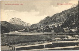 T3 1912 Gyergyószentmiklós, Gheorgheni; Gyilkos-tó Jobboldali Része. Kossuth Nyomda Kiadása / Lacul Rosu / Lake (fa) - Ohne Zuordnung