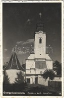 T2/T3 1942 Gyergyószentmiklós, Gheorgheni; Örmény Katolikus Templom / Armenian Catholic Church (ragasztónyom / Glue Mark - Ohne Zuordnung