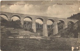 ** T2/T3 Gyimes, Ghimes; Viadukt, Vasúti Híd / Viaduct, Railway Brdige (EK) - Ohne Zuordnung