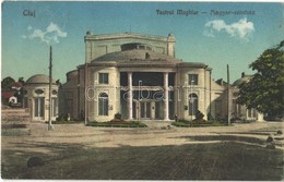 T2 Kolozsvár, Cluj; Teatrul Maghiar / Magyar Színház. Bernát Kiadása / Hungarian Theatre + "1940 Kolozsvár Visszatért" S - Ohne Zuordnung