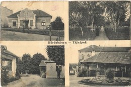 T2/T3 1921 Körösbánya, Baia De Cris; Tájképek, Nyaraló, Kastély. Engler Ferenc Kiadása / Villa, Castle (EK) - Ohne Zuordnung