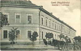 * T2/T3 Nagykároly, Carei; Cazarma / Laktanya / Military Barracks (fl) - Ohne Zuordnung