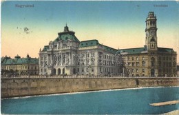 T2/T3 1916 Nagyvárad, Oradea; Városháza / Town Hall (EK) - Ohne Zuordnung