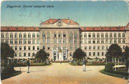 * T3 1913 Nagyvárad, Oradea; Honvéd Hadapród Iskola / K.u.K. Military Cadet School (kopott Sarkak / Worn Corners) - Ohne Zuordnung