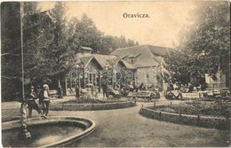 T3 1908 Oravicabánya, Oravicza, Oravita; Bányavölgyi Fürdő és étterem, Kert. Weisz Félix Kiadása / Restaurant And Bath I - Ohne Zuordnung