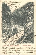 * T2/T3 1903 Petrozsény, Petrosani; Szurduki Részlet, Híd / Pasul Surduc / Surduc Gorge, Mountain Pass, Bridge (EK) - Ohne Zuordnung