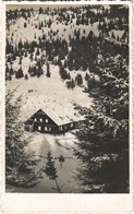 * T2 1938 Retyezát, Retezat; Menedékház Télen A Retyezát-hegységben / Tourist Hut, Chalet In Winter In The Retezat Mount - Ohne Zuordnung