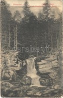 * T3/T4 Sósmező, Poiana Sarata; Cascada Caraslau / Karaszló Vízesés. Constantin Matei Kiadása / Waterfall (felületi Sérü - Ohne Zuordnung