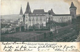 T3 1905 Vajdahunyad, Hunedoara; Hunyadi Vár. Schuller A. Kiadása / Cetatea (Castelul) Huniadestilor / Castle (EK) - Ohne Zuordnung