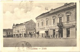 T2/T3 1923 Zilah, Zalau; Közép-Szolnok Megye Zilahi Takarékpénztári R.T., Consum (konzum), üzletek. Seres Kiadása / Savi - Ohne Zuordnung