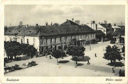 T2/T3 1942 Érsekújvár, Nové Zámky; Fő Tér / Main Square (EK) - Non Classés