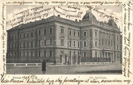 T2/T3 1906 Kassa, Kosice; Kir. Ítélőtábla / High Court - Ohne Zuordnung