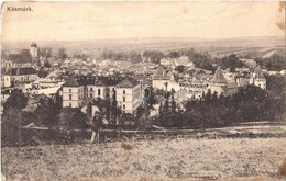 T2/T3 1909 Késmárk, Kezmarok; Látkép, Thököly Vár. Feitzinger Ede No. 911. / General View With Castle (fl) - Ohne Zuordnung