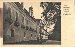 * T3 Királyfa, Králová Pri Senci; Gróf Andrássy Kastély / Castle (fl) - Ohne Zuordnung