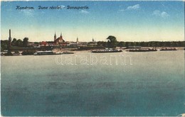 T2/T3 1916 Komárom, Komárno; Duna Részlet / Donaupartie / Danube (EK) - Ohne Zuordnung