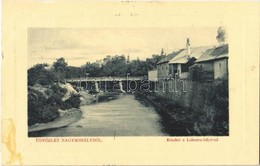 T2/T3 1912 Nagymihály, Michalovce; Laborcz Folyó, Híd. W.L. Bp. 5639. / River Laborec, Bridge (felszíni Sérülés / Surfac - Ohne Zuordnung