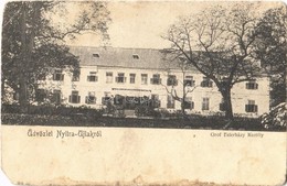 * T4 1907 Nyitraújlak, Nyitra-Újlak, Velké Záluzie; Gróf Esterházy Kastély / Castle (EM) - Ohne Zuordnung