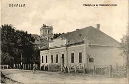 T2 1906 Ógyalla, Ó-Gyalla, Stara Dala, Hurbanovo; Községháza, Obszervatórium, Csillagda (csillagvizsgáló). Pannonia Nyom - Ohne Zuordnung