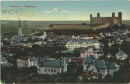 T3 1913 Pozsony, Pressburg, Bratislava; Villák és Vár / Villas And Castle (EB) - Ohne Zuordnung