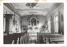 T4 Rozsnyó, Roznava; Szatmári Irgalmas Nővérek Püspöki Tan- és Nevelőintézete, Belső, Kápolna / Chapel, Interior (EM) - Unclassified