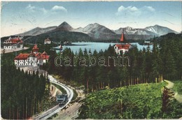 T2/T3 1930 Tátra, Magas Tátra, Vysoké Tatry; Strbské Pleso S Ozubenou Dráhou / Csorba-See Mit Der Zahnradbahn / Csorba-t - Ohne Zuordnung