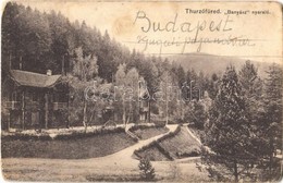 T3 1909 Thurzófüred, Kúpele Thurzov, Turzovské Kúpele (Gölnicbánya, Gelnica); Bányász Nyaraló. Feitzinger Ede No. 734. / - Ohne Zuordnung