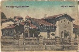 T3 1919 Várgedefürdő, Kúpele Hodejov; Stojkovits Kastély. Grünfeld Sámuel Kiadása / Castle (EK) - Unclassified