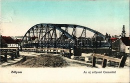 ** T3 Zólyom, Zvolen; Az új Zólyomi Garam Híd / New Hron River Bridge (szakadás / Tear) - Ohne Zuordnung