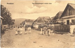 ** T2/T3 1901 Munkács, Mukacheve, Mukachevo, Mukacevo; Egy Beregmegyei Ruthén Falu / Carpatho-Ruthenian Village (EK) - Unclassified