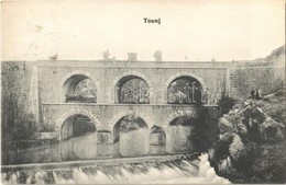 T2 1912 Tounj, Kétszintes Kőhíd / Two-storey Stone Bridge - Unclassified