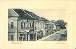 * T2/T3 Pétervárad, Peterwardein, Petrovaradin (Újvidék, Novi Sad); Jelaciceva Ulica / Jelacic Gasse / Jelasics Utca, Ka - Ohne Zuordnung