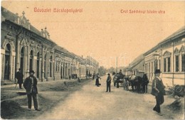 T2/T3 1909 Topolya, Bácstopolya, Backa Topola; Gróf Széchenyi István Utca, Központi Szálloda, Mezőgazdasági Gépüzlet. W. - Ohne Zuordnung