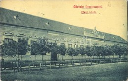 T2/T3 1909 Torontáltószeg, Nagytószeg, Novi Kozarci; Elemi Iskola. W. L. 1380. / Elementary School (EK) - Ohne Zuordnung