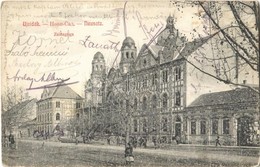 T2/T3 1909 Újvidék, Neusatz, Novi Sad; Isr. Tempel / Izraelita Templom, Zsinagóga. Klein Vilmos Kiadása / Synagogue (fl) - Ohne Zuordnung