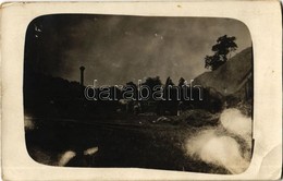 T2/T3 ~1910 Répcekőhalom-Dérföld, Steinberg-Dörfl; Mezőgazdasági Munka, Cséplés / Agricultural Works, Threshing. Photo ( - Unclassified