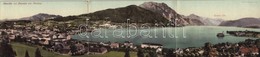 ** T2/T3 Gmunden Und Traunsee Vom Hochkogl. 3-tiled Folding Panoramacard - Unclassified