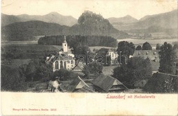 T2/T3 Launsdorf, Hochosterwitz / Castle, Church, Mountains + "K.u.K. Gebirgs Brigade Nr.27." (fl) - Ohne Zuordnung