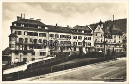 T2 1937 Mariazell, Hotel Laufenstein, Post Und Telegrafenamt / Hotel, Post And Telegraph Office - Sin Clasificación