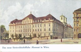 ** T2 Wien, Vienna, Bécs; Das Neue Fürsterzbischöfliche Alumnat / New School - Ohne Zuordnung