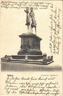 T2/T3 1908 Wien, Vienna, Radetzky - Denkmal / Monument (EK) - Ohne Zuordnung