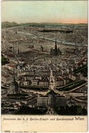 T2 1906 Wien, Vienna, Bécs; Panorama Der K. K. Reichs-Haupt- Und Residenzstadt. K. Ledermann 6684. - Ohne Zuordnung
