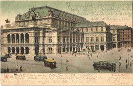 T2 Wien, Vienna, Bécs I. K.u.k. Hofoper / Opera House And Trams - Ohne Zuordnung