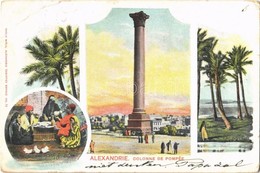 T3 1901 Alexandria, Colonne De Pompée / Column, Folklore (EB) - Unclassified