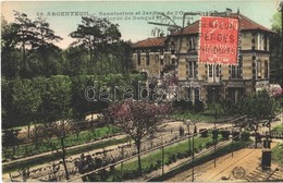 * T1/T2 Argenteuil, Sanatorium Et Jardins De L'Orphelinat Des Employés De Banque Et De Bourse / Sanatorium And Gardens O - Sin Clasificación