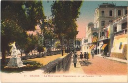 ** T1/T2 Grasse, Le Monument Fragonard Et Le Casino /  The Fragonard Monument And The Casino - Ohne Zuordnung